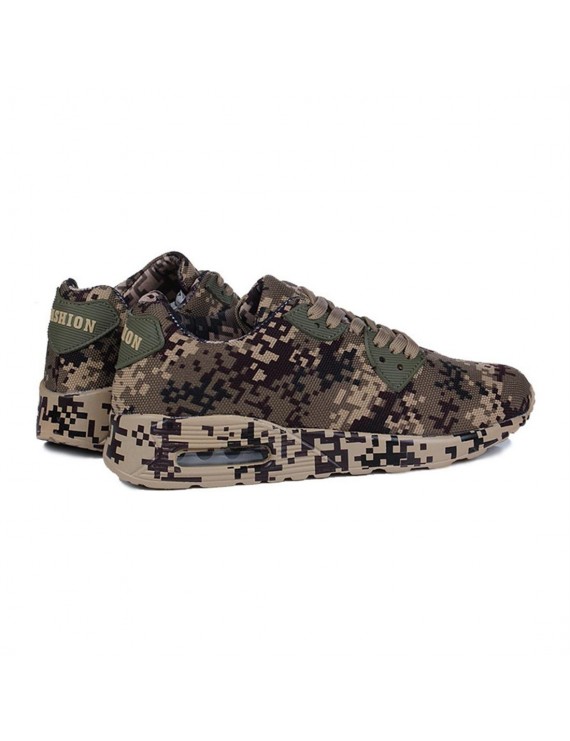 Fashion Camouflage Lovers Shoes Unisex Casual Shoes Breathable Sports Shoes