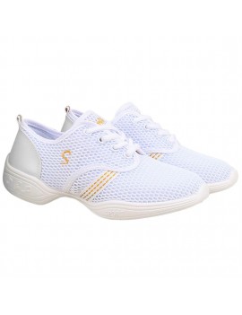 Female Dance Sneakers Soft Mesh Shoes Woman Jazz Ballroom Practicing Shoes