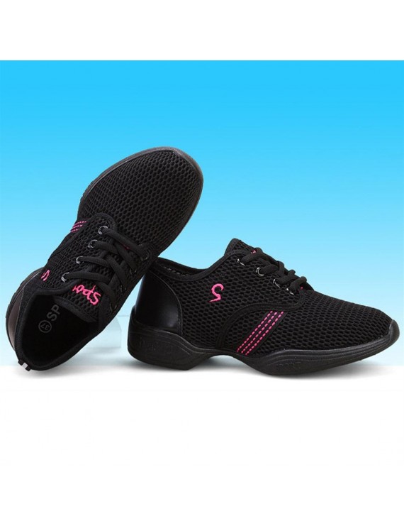 Female Dance Sneakers Soft Mesh Shoes Woman Jazz Ballroom Practicing Shoes